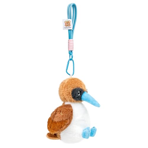 RLOMUTE Vogel Schlüsselanhänger Plüschtier Stofftier Spielzeug Abnehmbares Schlüsselband Schütteln, um EIN Geräusch zu erzeugen kuscheliges für Geschenk für Kinder - Blaufußtölpel RLOMUTE Vogel Schlüsselanhänger Plüschtier Stofftier Spielzeug Abnehmbares Schlüsselband Schütteln, um EIN Geräusch zu erzeugen kuscheliges für Geschenk für Kinder - Blaufußtölpel von RLOMUTE