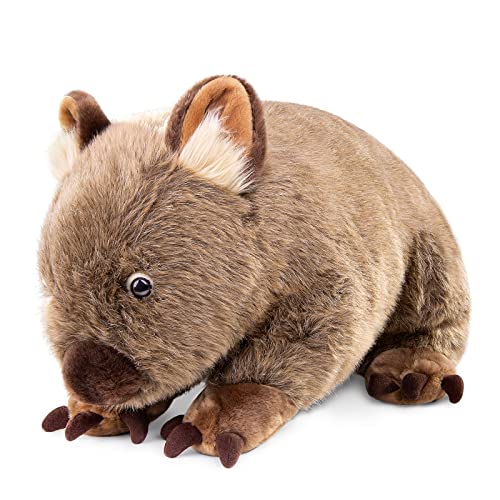 RLOMUTE Wombat Plüschtier realistisches Stofftier weiches Spielzeug kuscheliges für Gastgeschenke Begleiter Schlafzimmer Heimdekoration Sammlergeschenk für Kinder Jungen Mädchen 11 Zoll braun RLOMUTE Wombat Plüschtier realistisches Stofftier weiches Spielzeug kuscheliges für Gastgeschenke Begleiter Schlafzimmer Heimdekoration Sammlergeschenk für Kinder Jungen Mädchen 11 Zoll braun von RLOMUTE