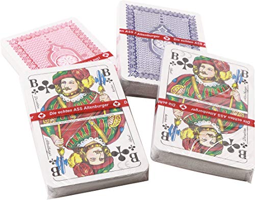 RMB® 4er Set Skat-Karten-Spiele Doppelkopf-Karten von RMB