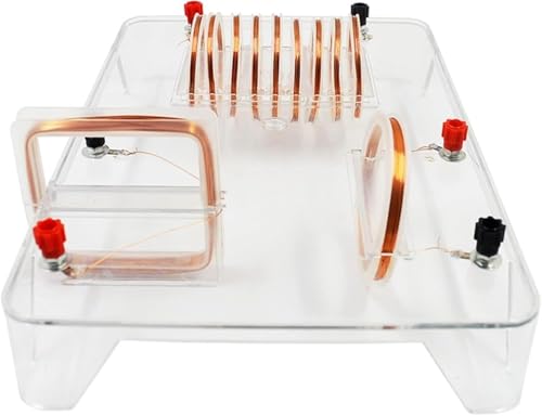 RMJEZTQD Pädagogische Wissenschafts-Kits, Aktuelles Magnetfeld-Demonstrator-Solenoid, Mittelschule, Physik-Experimentierausrüstung, Lehrinstrument, Aktuelles magnetisches mechanisches Lehrgerät von RMJEZTQD