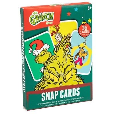 RMS International The Grinch Snap Cards (Packung mit 36 Karten) von RMS International