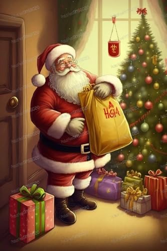 1000 Teile Holzpuzzles für Erwachsene - Niedlicher Weihnachtsmann - Freizeitgeschenk für alle - Bestes Geschenk für Geburtstagsfeier - Stressfreies Starterpuzzle für Erwachsene Anfänger 1000 Teile Holzpuzzles für Erwachsene - Niedlicher Weihnachtsmann - Freizeitgeschenk für alle - Bestes Geschenk für Geburtstagsfeier - Stressfreies Starterpuzzle für Erwachsene Anfänger von RMSGOZO