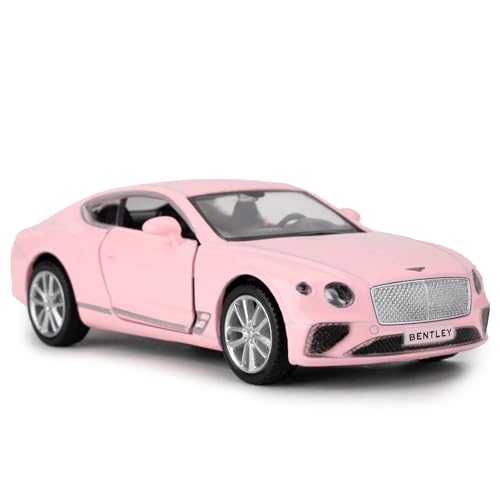RMZ City 1:36 Diecasting Legierung Auto Modell Bentley Continental GT Spielzeug Auto, Ziehen Sie zurück Fahrzeuge Spielzeug für Kleinkinder Kinder Jungen Mädchen Geschenk Pink RMZ City 1:36 Diecasting Legierung Auto Modell Bentley Continental GT Spielzeug Auto, Ziehen Sie zurück Fahrzeuge Spielzeug für Kleinkinder Kinder Jungen Mädchen Geschenk Pink von RMZ City