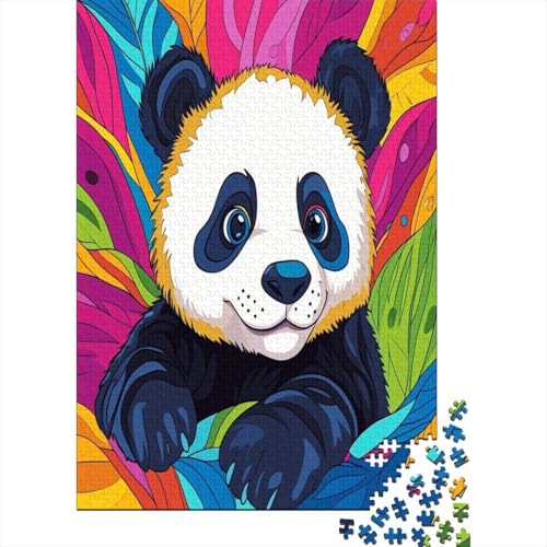 Bunte Tiere Puzzle 1000 Teile,Puzzle Für Erwachsene, Impossible Puzzle, Geschicklichkeitsspiel Für Die Ganze Familie,Puzzle Legespiel- Erwachsenenpuzzle Puzzel 1000pcs (75x50cm) von RNDKAUUIE