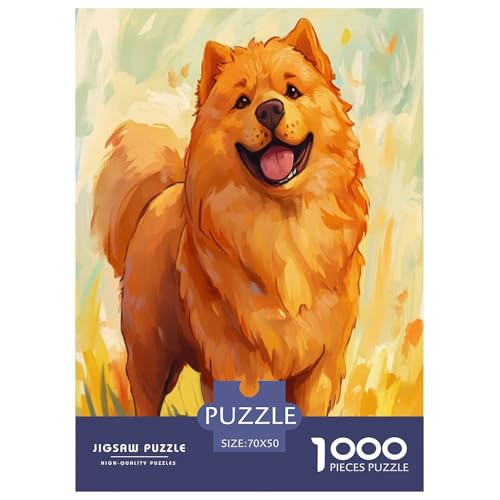 Chow Puzzles 1000-teilige Schwer Puzzle Spielzeug Lernspiel Impossible Herausforderungsspielzeug Für Erwachsene Und Kinder in Bewährter 70x50cm/1000pcs Chow Puzzles 1000-teilige Schwer Puzzle Spielzeug Lernspiel Impossible Herausforderungsspielzeug Für Erwachsene Und Kinder in Bewährter 70x50cm/1000pcs von RNDKAUUIE