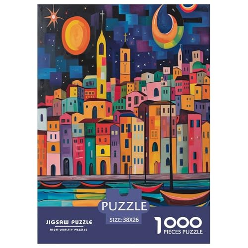 Einzigartige Architektur Puzzle 1000 Teile Schwer Puzzle Spielzeug Lernspiel Impossible Herausforderung Spielzeug Für Erwachsene Kinder 38x26cm/1000pcs Einzigartige Architektur Puzzle 1000 Teile Schwer Puzzle Spielzeug Lernspiel Impossible Herausforderung Spielzeug Für Erwachsene Kinder 38x26cm/1000pcs von RNDKAUUIE