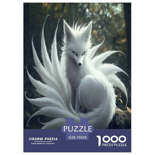 Fox Puzzle 1000 Teile Schwer Puzzle Spielzeug Lernspiel Impossible Herausforderungsspielzeug Für Erwachsene Und Kinder Ab 14 Jahren 70x50cm/1000pcs Fox Puzzle 1000 Teile Schwer Puzzle Spielzeug Lernspiel Impossible Herausforderungsspielzeug Für Erwachsene Und Kinder Ab 14 Jahren 70x50cm/1000pcs von RNDKAUUIE