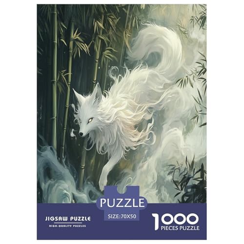 Fox Puzzle 1000-teilige Schwer Puzzle Spielzeug Pädagogisches Spiel Impossible Herausforderungsspielzeug Für Erwachsene Kinder 70x50cm/1000pcs Fox Puzzle 1000-teilige Schwer Puzzle Spielzeug Pädagogisches Spiel Impossible Herausforderungsspielzeug Für Erwachsene Kinder 70x50cm/1000pcs von RNDKAUUIE