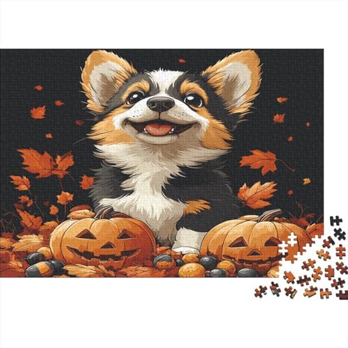 Halloween-Thema Puzzle 1000 Teile,Puzzle Für Erwachsene, Impossible Puzzle, Geschicklichkeitsspiel Für Die Ganze Familie,Puzzle Farbenfrohes,Puzzle-Geschenk,Raumdekoration Puzzel 1000pcs (75x50cm) von RNDKAUUIE