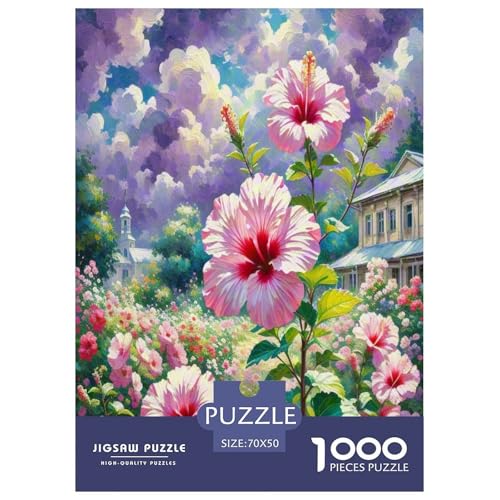 Hibiscus Puzzles 1000 Teile Schwer Puzzle Spielzeug Pädagogisches Spiel Impossible Herausforderung Spielzeug Für Erwachsene Und Kinder Ab 14 Jahren 70x50cm/1000pcs Hibiscus Puzzles 1000 Teile Schwer Puzzle Spielzeug Pädagogisches Spiel Impossible Herausforderung Spielzeug Für Erwachsene Und Kinder Ab 14 Jahren 70x50cm/1000pcs von RNDKAUUIE