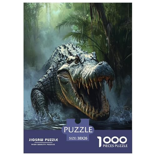 Krokodil Puzzles 1000 Teile Schwer Puzzle Spielzeug Pädagogisches Spiel Impossible Herausforderungsspielzeug Für Erwachsene Kinder 38x26cm/1000pcs Krokodil Puzzles 1000 Teile Schwer Puzzle Spielzeug Pädagogisches Spiel Impossible Herausforderungsspielzeug Für Erwachsene Kinder 38x26cm/1000pcs von RNDKAUUIE