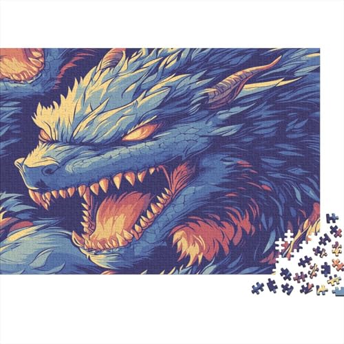 Legendäres Monster Puzzle 1000 Teile Erwachsener Kniffel Spaß Für Die Ganze Familie - Abwechslungsreiche 1000 Puzzleteilige Motive Puzzlespiel Erwachsene, Puzzel 1000pcs (75x50cm) von RNDKAUUIE