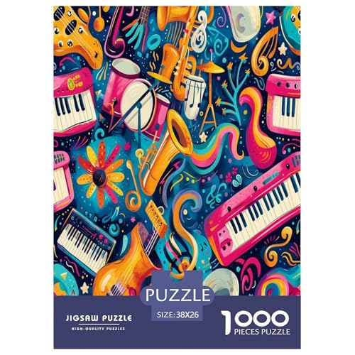 Musikalische Note Puzzle 1000-teilige Schwer Puzzle Spielzeug Pädagogisches Spiel Impossible Herausforderung Spielzeug Für Erwachsene Kinder 38x26cm/1000pcs Musikalische Note Puzzle 1000-teilige Schwer Puzzle Spielzeug Pädagogisches Spiel Impossible Herausforderung Spielzeug Für Erwachsene Kinder 38x26cm/1000pcs von RNDKAUUIE