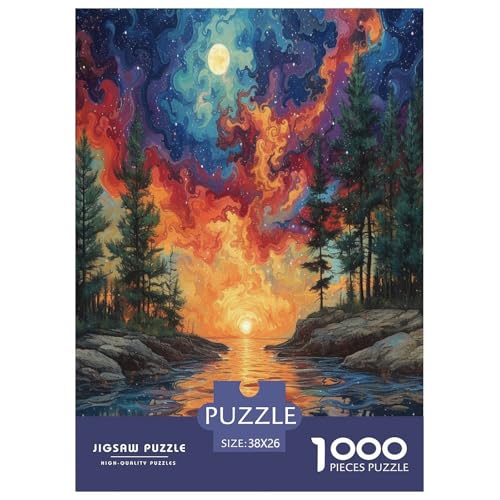 Naturlandschaft Puzzle 1000-teilige Schwer Puzzle Spielzeug Lernspiel Impossible Herausforderungsspielzeug Für Erwachsene Und Kinder Ab 12 Jahren 38x26cm/1000pcs Naturlandschaft Puzzle 1000-teilige Schwer Puzzle Spielzeug Lernspiel Impossible Herausforderungsspielzeug Für Erwachsene Und Kinder Ab 12 Jahren 38x26cm/1000pcs von RNDKAUUIE