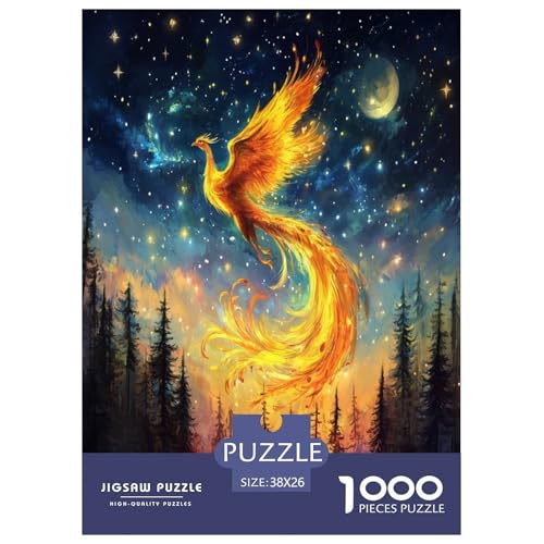 Phoenix Puzzle 1000 Teile Schwer Puzzle Spielzeug Pädagogisches Spiel Impossible Herausforderungsspielzeug Für Erwachsene Kinder 38x26cm/1000pcs Phoenix Puzzle 1000 Teile Schwer Puzzle Spielzeug Pädagogisches Spiel Impossible Herausforderungsspielzeug Für Erwachsene Kinder 38x26cm/1000pcs von RNDKAUUIE