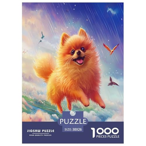 Pommern Puzzle 1000 Teile Schwer Puzzle Spielzeug Pädagogisches Spiel Impossible Herausforderungsspielzeug Für Erwachsene Kinder 38x26cm/1000pcs Pommern Puzzle 1000 Teile Schwer Puzzle Spielzeug Pädagogisches Spiel Impossible Herausforderungsspielzeug Für Erwachsene Kinder 38x26cm/1000pcs von RNDKAUUIE