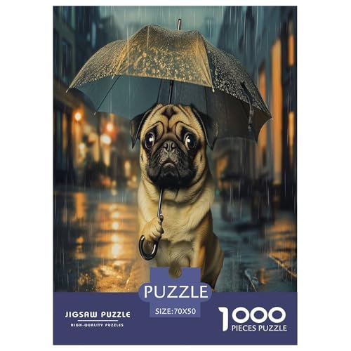 Pug Puzzles 1000 Teile Schwer Puzzle Spielzeug Pädagogisches Spiel Impossible Herausforderungsspielzeug Für Erwachsene Kinder 70x50cm/1000pcs Pug Puzzles 1000 Teile Schwer Puzzle Spielzeug Pädagogisches Spiel Impossible Herausforderungsspielzeug Für Erwachsene Kinder 70x50cm/1000pcs von RNDKAUUIE