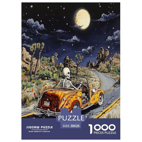 Schädel Puzzles 1000 Teile Schwer Puzzle Spielzeug Lernspiel Impossible Herausforderungsspielzeug Für Erwachsene Und Kinder Ab 14 Jahren 38x26cm/1000pcs Schädel Puzzles 1000 Teile Schwer Puzzle Spielzeug Lernspiel Impossible Herausforderungsspielzeug Für Erwachsene Und Kinder Ab 14 Jahren 38x26cm/1000pcs von RNDKAUUIE