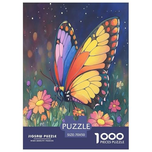 Schmetterling Puzzle 1000-teilige Schwer Puzzle Spielzeug Lernspiel Impossible Herausforderung Spielzeug Für Erwachsene Kinder 70x50cm/1000pcs Schmetterling Puzzle 1000-teilige Schwer Puzzle Spielzeug Lernspiel Impossible Herausforderung Spielzeug Für Erwachsene Kinder 70x50cm/1000pcs von RNDKAUUIE