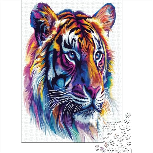 Tieravatar Holzpuzzle Erwachsene, 1000 Teile Großes Holzpuzzle Für Erwachsene Und Kinder, Anzug Klassisches Puzzle Für Kinder Ab 12 Jahren Und Erwachsene 1000pcs (75x50cm) von RNDKAUUIE