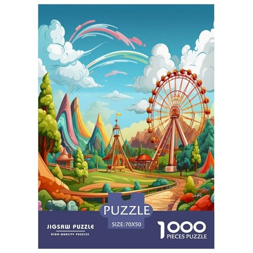 Vergnügungsparks Puzzle 1000-teilige Schwer Puzzle Spielzeug Pädagogisches Spiel Impossible Herausforderungsspielzeug Für Erwachsene Kinder 70x50cm/1000pcs Vergnügungsparks Puzzle 1000-teilige Schwer Puzzle Spielzeug Pädagogisches Spiel Impossible Herausforderungsspielzeug Für Erwachsene Kinder 70x50cm/1000pcs von RNDKAUUIE