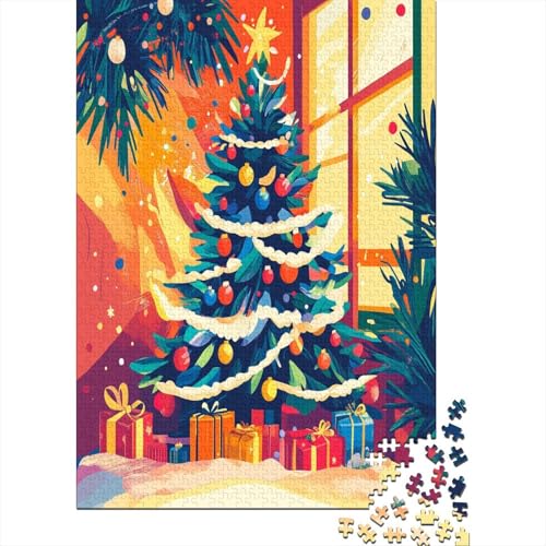 Weihnachtsavatar Puzzle 1000 Teile Erwachsener Kniffel Spaß Für Die Ganze Familie - Abwechslungsreiche 1000 Puzzleteilige Motive Puzzle Erwachsene, Puzzel 1000pcs (75x50cm) von RNDKAUUIE