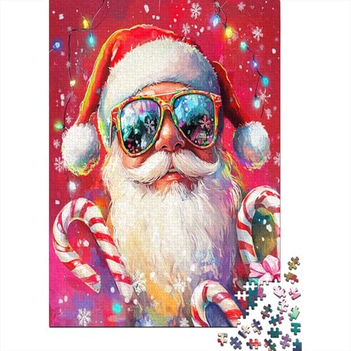 Weihnachtsavatar Puzzle 1000 Teile Erwachsener Kniffel Spaß Für Die Ganze Familie - Abwechslungsreiche 1000 Puzzleteilige Motive Puzzlespiel Erwachsene, Puzzel 1000pcs (75x50cm) von RNDKAUUIE