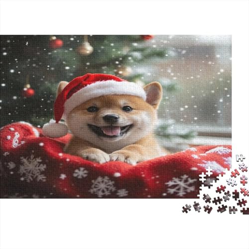 Weihnachtspuppe Puzzle 1000 Teile,Puzzlespiel Für Erwachsene,Impossible Puzzle,Puzzle Geschicklichkeitsspiel Für Die Ganze Familie, Geschenke Für Männer/Frauen Erwachsenen Puzzel 1000pcs (75x50cm) von RNDKAUUIE