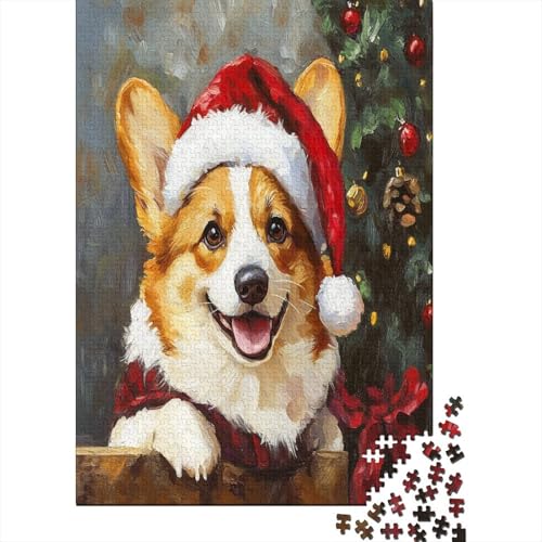 Weihnachtspuppe Puzzle 1000 Teile,Puzzlespiel Für Erwachsene,Impossible Puzzle,Puzzle Geschicklichkeitsspiel Für Die Ganze Familie, Geschenke Für Männer/Frauen Erwachsenen Puzzel 1000pcs (75x50cm) von RNDKAUUIE