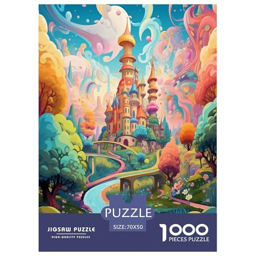 Wunderland Puzzle 1000 Teile Schwer Puzzle Spielzeug Pädagogisches Spiel Impossible Herausforderungsspielzeug Für Erwachsene Kinder 70x50cm/1000pcs Wunderland Puzzle 1000 Teile Schwer Puzzle Spielzeug Pädagogisches Spiel Impossible Herausforderungsspielzeug Für Erwachsene Kinder 70x50cm/1000pcs von RNDKAUUIE