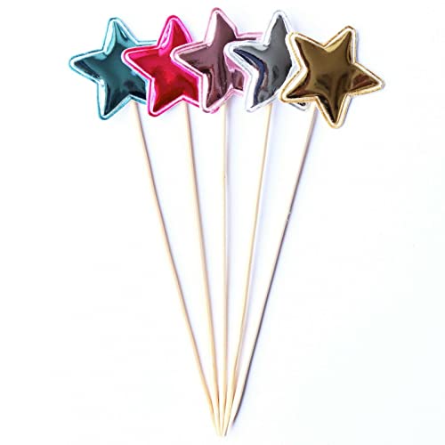 Kuchenstecker Tortenstecker Muffin Deko Cake Topper Geburtstag Party Krone Herz, Muster:Stern Kuchenstecker Tortenstecker Muffin Deko Cake Topper Geburtstag Party Krone Herz, Muster:Stern von ROB'S BALLOONS