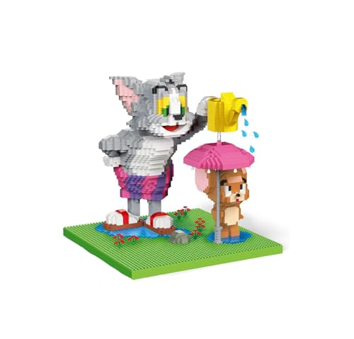 ROBBIN 3D-Mini-Bausteine Calico Cat, 3D-Spielzeug-Haustier-Baustein-Set, Mini-Bausteine Und Mikro-Bausteine-Set Für Kinder, Jugendliche Und Erwachsene,A von ROBBIN