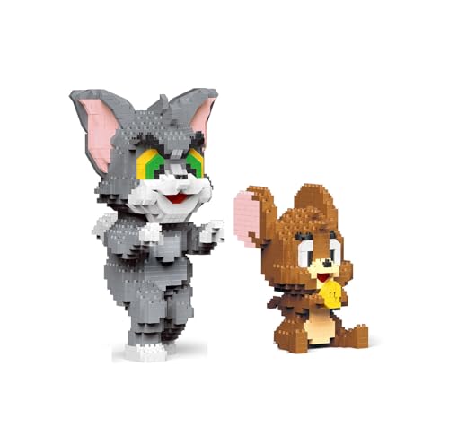 ROBBIN 3D-Mini-Bausteine Calico Cat, 3D-Spielzeug-Haustier-Baustein-Set, Mini-Bausteine Und Mikro-Bausteine-Set Für Kinder, Jugendliche Und Erwachsene,I von ROBBIN