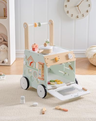 ROBOTIME Lauflernwagen aus Holz Schiebespielzeug WRP24 ROBOTIME Lauflernwagen aus Holz Schiebespielzeug WRP24 von ROBOTIME