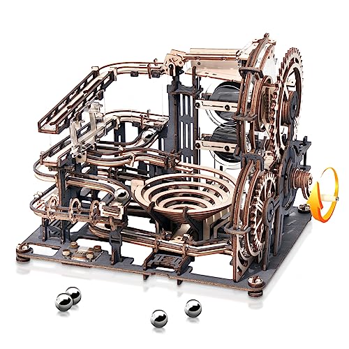 Robotime 3D Puzzle Holz Murmelbahn Trackball Modell Bausatz für Erwachsene Mechanische kugelbahn Holzpuzzle Mit Acrylständer Holzbausatz Robotime 3D Puzzle Holz Murmelbahn Trackball Modell Bausatz für Erwachsene Mechanische kugelbahn Holzpuzzle Mit Acrylständer Holzbausatz von ROBOTIME