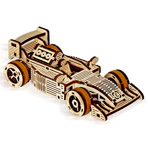 3D Holzpuzzle T902 Auto - Holzpuzzles für Erwachsene - DIY Mechanische Modellbau-Kits Holzbasteln Dekoration Ornamente Teen Bildung STEM Geschenk für Freund Schwester Alter 14+ von ROEOLNIL