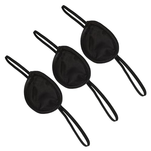 ROEUIPG 3 Stück Ein-Augen-Maske, verstellbarer Aufnäher for Kinder, Piraten-Augenbinden ROEUIPG 3 Stück Ein-Augen-Maske, verstellbarer Aufnäher for Kinder, Piraten-Augenbinden von ROEUIPG