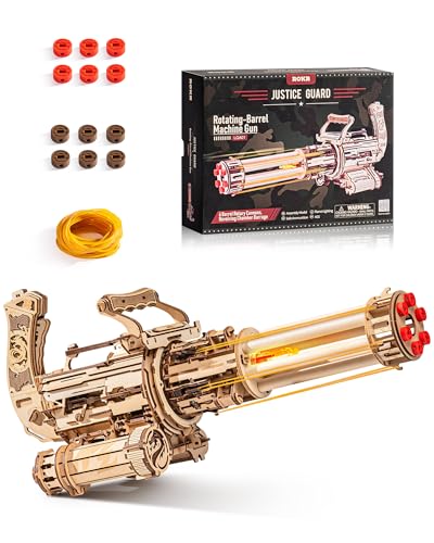 ROKR 3D Holzpuzzle Erwachsene Holzmodelle Bausätze, 3D Puzzle Holz Modellbausätze zum Mechanischen Bauen, Spielzeug mit Gummibändern, Geschenk für Teenager und Erwachsene, LQA01 ROKR 3D Holzpuzzle Erwachsene Holzmodelle Bausätze, 3D Puzzle Holz Modellbausätze zum Mechanischen Bauen, Spielzeug mit Gummibändern, Geschenk für Teenager und Erwachsene, LQA01 von ROKR