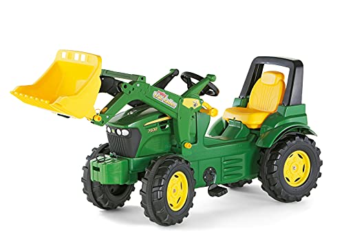 Rolly Toys S2671002 710027 - rollyFarmtrac John Deere 7930 Tretfahrzeug (für Kinder ab drei Jahre, Flüsterlaufreifen, verstellbarer Sitz) von ROLLY TOYS