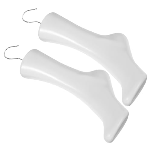 2st Damensockenform Socken Weiss Mannequin-füße Socken Fuß Schaufensterpuppe Gefälschte Füße Für Socke Fußmodell Für Socken Schaufensterpuppe Fuß Socken Fußmodell Weiß Plastik ROMISBABA von ROMISBABA