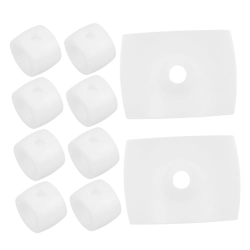 ROMISBABA 10 Stück Teiliges Tischfußball Stangenpositionierer aus Langlebigem Abs Kunststoff Kompatibel mit Foosball Tisch Präzise Passform für Funktion Ersatzteile für Tischkicker Zubehör ROMISBABA 10 Stück Teiliges Tischfußball Stangenpositionierer aus Langlebigem Abs Kunststoff Kompatibel mit Foosball Tisch Präzise Passform für Funktion Ersatzteile für Tischkicker Zubehör von ROMISBABA