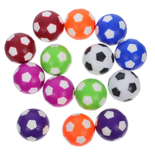 ROMISBABA 14 Stück Bunte Tischfußball Ersatzbälle für Mini Tischkicker Glatte Oberfläche Leicht zu Reinigen Lebendige Farben für Verbessertes Spiel und Stilvolles Design ROMISBABA 14 Stück Bunte Tischfußball Ersatzbälle für Mini Tischkicker Glatte Oberfläche Leicht zu Reinigen Lebendige Farben für Verbessertes Spiel und Stilvolles Design von ROMISBABA