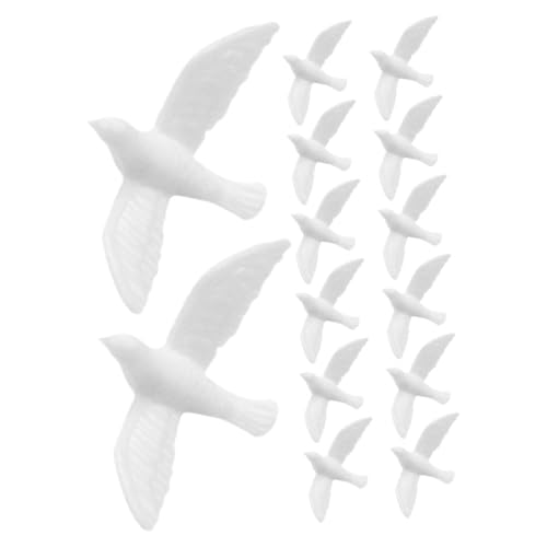 ROMISBABA 14 Stück Teiliges Mini Weißtauben aus Resin Detailreiche Miniatur Vogelstatuen Winzige Taubenfiguren Langlebige Dekoration für Hochzeitstorten Puppenhäuser Mooslandschaften und ROMISBABA 14 Stück Teiliges Mini Weißtauben aus Resin Detailreiche Miniatur Vogelstatuen Winzige Taubenfiguren Langlebige Dekoration für Hochzeitstorten Puppenhäuser Mooslandschaften und von ROMISBABA