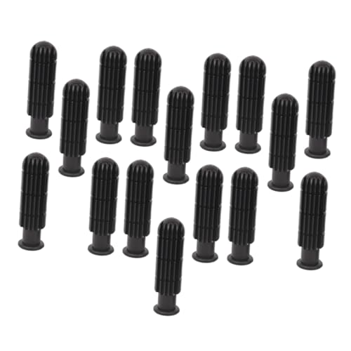 ROMISBABA 16 Stück Teiliges Tischfußballgriffe aus Hochwertigem Kunststoff rutschfeste Ersatzgriffe für Fußballmaschine Verschleißfest und Kompatibel mit Meisten Tischfußballgeräten Schwarz ROMISBABA 16 Stück Teiliges Tischfußballgriffe aus Hochwertigem Kunststoff rutschfeste Ersatzgriffe für Fußballmaschine Verschleißfest und Kompatibel mit Meisten Tischfußballgeräten Schwarz von ROMISBABA