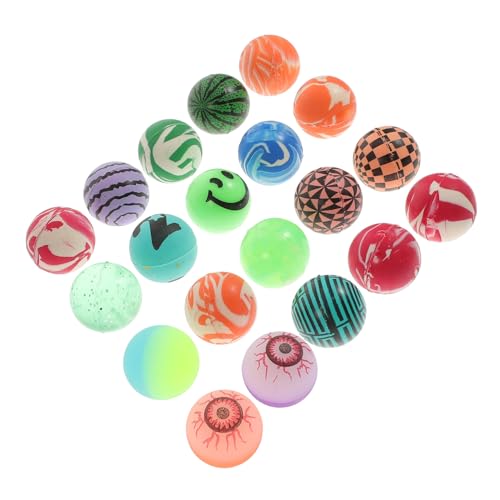 ROMISBABA 20 Stück Teiliges Hüpfball mit Kreativem Augapfel Muster Bunte Elastische Spielbälle für Weiche Umweltfreundliche und Geruchslose Springbälle für Spielspaß und ROMISBABA 20 Stück Teiliges Hüpfball mit Kreativem Augapfel Muster Bunte Elastische Spielbälle für Weiche Umweltfreundliche und Geruchslose Springbälle für Spielspaß und von ROMISBABA