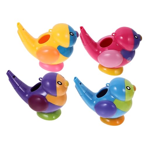 ROMISBABA 4 Stück Teiliges Badewannenspielzeug Vogelpfeife Cartoon Badepartner Leichtes Wasserspielzeug Fördert und Lungenkapazität für Jungen Mädchen ROMISBABA 4 Stück Teiliges Badewannenspielzeug Vogelpfeife Cartoon Badepartner Leichtes Wasserspielzeug Fördert und Lungenkapazität für Jungen Mädchen von ROMISBABA