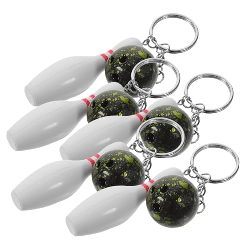 ROMISBABA 6 Stück Teiliges Bowling Schlüsselanhänger Bowlingkugel und Schlüsselring Bowling Party Mitgebsel für Kindergeburtstag Schule Jungen Mädchen Geschenk ROMISBABA 6 Stück Teiliges Bowling Schlüsselanhänger Bowlingkugel und Schlüsselring Bowling Party Mitgebsel für Kindergeburtstag Schule Jungen Mädchen Geschenk von ROMISBABA