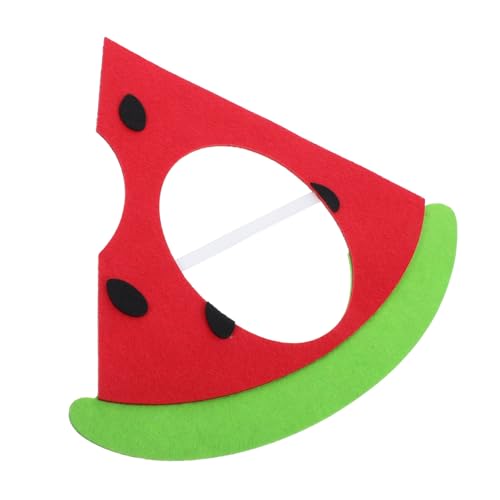 ROMISBABA Süße Wassermelonenmaske für Partys Spielzeit Cosplay Filz-obstmaske Gummiband für Halloween-party-fotoshooting von ROMISBABA