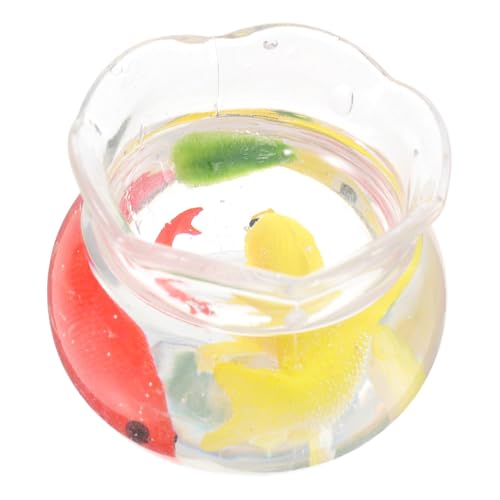 ROMISBABA Miniatur Koi Fischglas Dekoration Realistisch Kompakt Pflegeleicht für Puppenhaus Aquarium Mikro Accessoire Verschönert ROMISBABA Miniatur Koi Fischglas Dekoration Realistisch Kompakt Pflegeleicht für Puppenhaus Aquarium Mikro Accessoire Verschönert von ROMISBABA