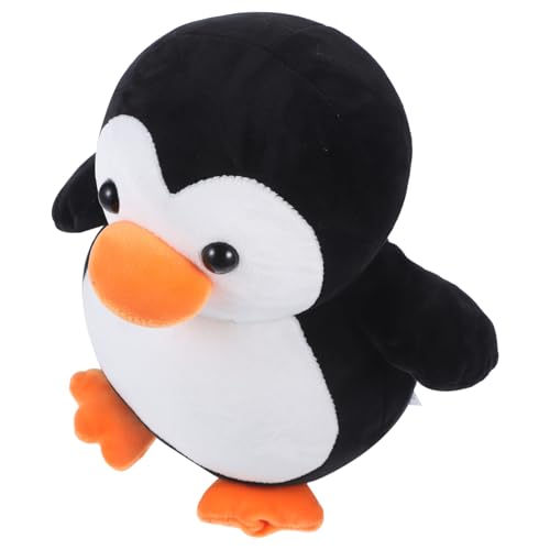 ROMISBABA Pinguinkissen Spielzeug Geldgeschenke Geburtstag Kindergeburtstag Gastgeschenke Dekoration Pinguin Stofftier Großer Ausgestopfter Pinguin Pinguin-stofftiere Black Plüsch von ROMISBABA